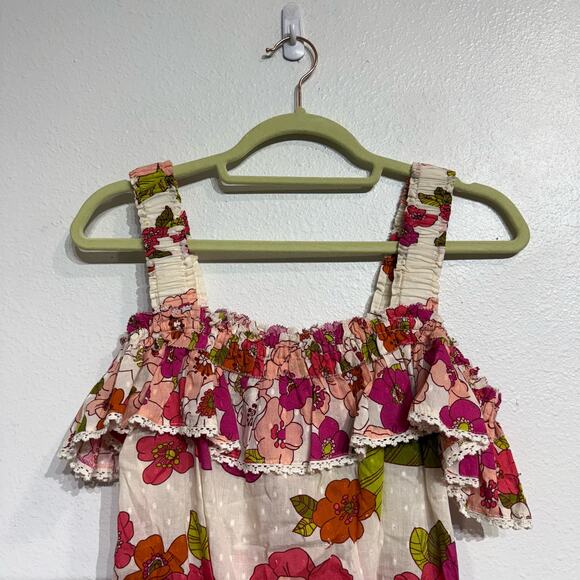 Anthropologie Love the Label Imogene Ruffle Top Sz S - Picture 3 of 12